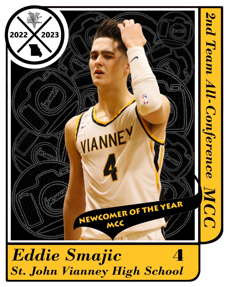 Chris Schmitz (@ChrisSchmitz168) on Twitter photo 2023-03-13 18:11:51 2023 All-Conference 🏀 Signature Series is excited to spotlight these 2 young, stat-stuffing MCC scorers! Combined they averaged 33.3 PPG for @Vianneyhoops Congrats @LukeWalsh1414 @smajic_eddie on your breakout seasons & thank you for following me! @vianneygriffins @coachkwalsh 2023 All-Conference 🏀 Signature Series is excited to spotlight these 2 young, stat-stuffing MCC scorers! Combined they averaged 33.3 PPG for @Vianneyhoops Congrats @LukeWalsh1414 @smajic_eddie on your breakout seasons & thank you for following me! @vianneygriffins @coachkwalsh