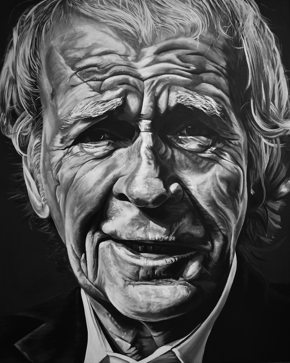 ryancoyleart's tweet photo. Finbar Furey. Acrylic on canvas. 100x80cm. Prints available #finbarfurey #thefureys #Ireland #singer #music #traditional #irish #art #portrait #prints #Original #blackandwhite https://t.co/fViGAAWn6V