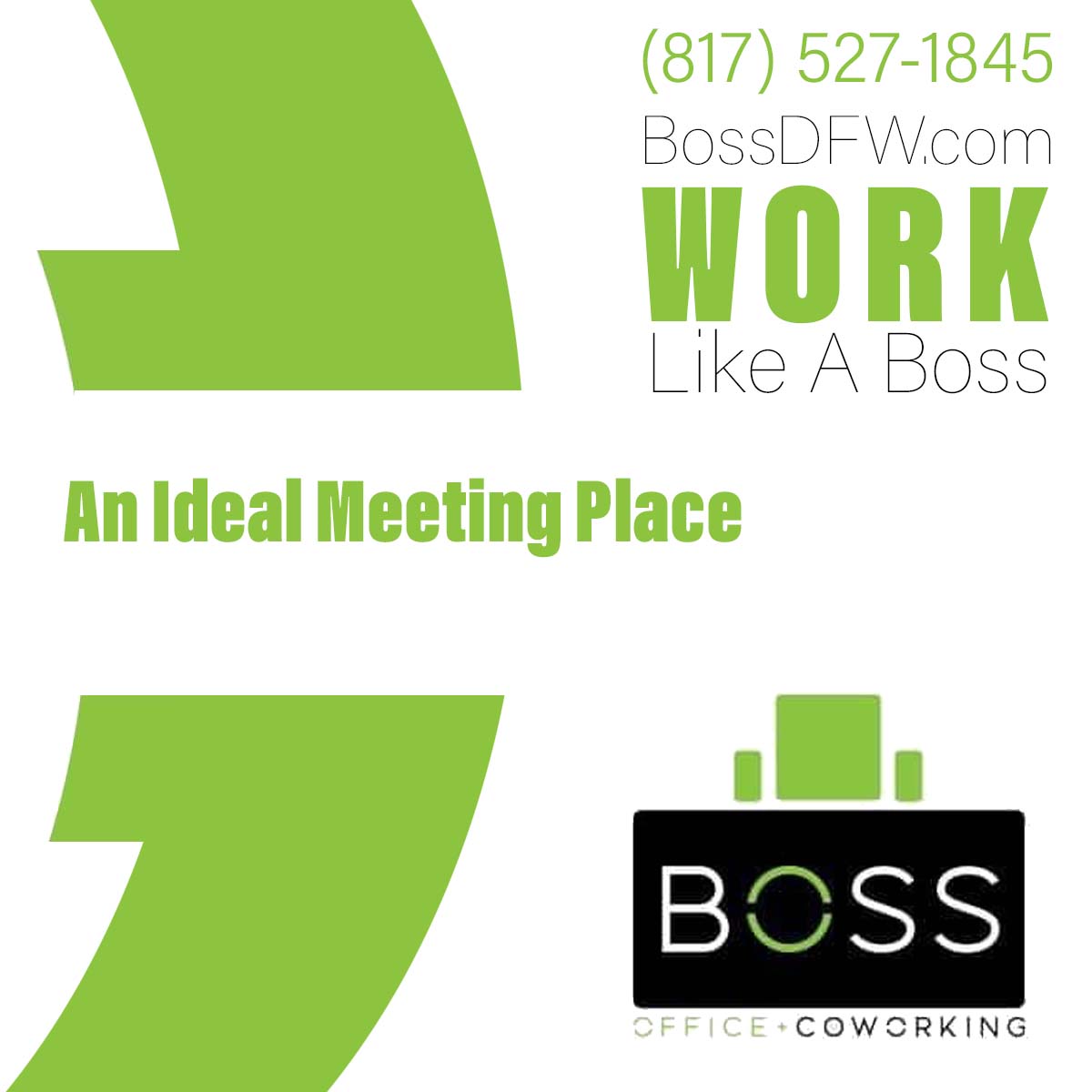 BossDfw's tweet photo. Reasons to use #BossCoworking. It is an ideal meeting place. #WorkLikeABoss #CoWorking #ModernOffice #Community https://t.co/zxlL2QeuBH https://t.co/kI9erRtVES