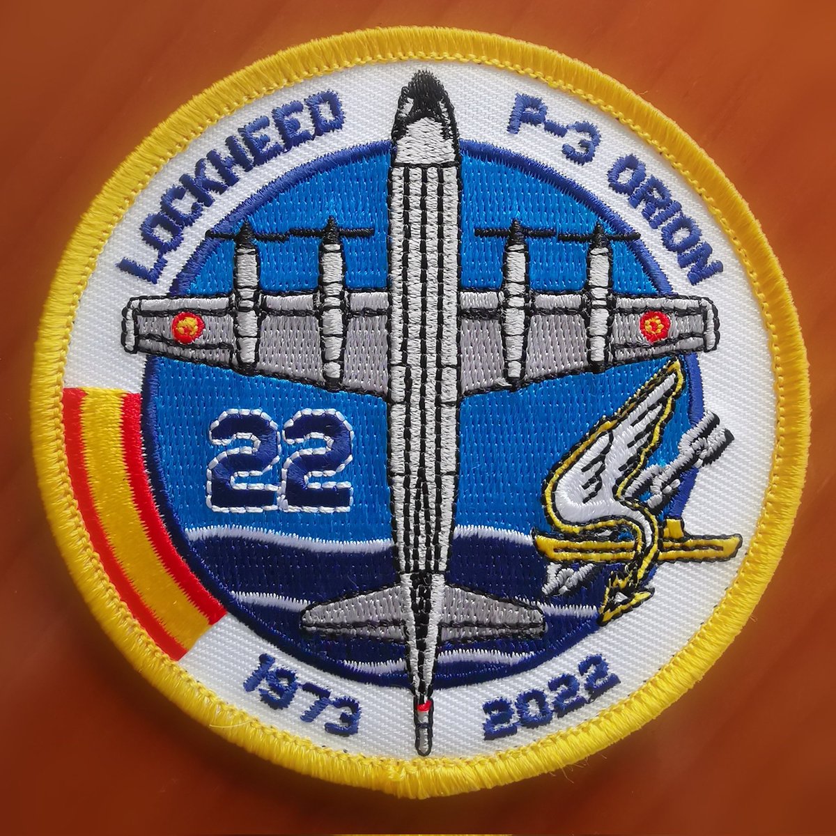 Uno más para la #coleccion de #chuches #aeronauticas

#parches #patch #militarypatches #parchesbordados #parchesmilitares #aerotrastorno