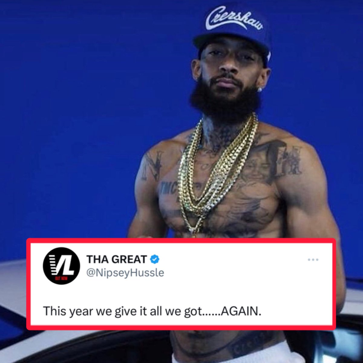 prolificnipsey's tweet photo. 🗣️ 3 Reasons why you should live everyday like it’s your last 😎 #THREAD 🧵 https://t.co/HRwPkjc1rd