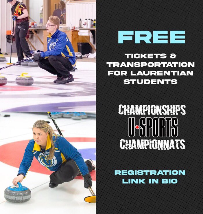 🥌 We have secured free tickets and transportation for Laurentian students! 

To reserve your tickets, simply fill out the form in our bio before 12pm, Wednesday, March 15th