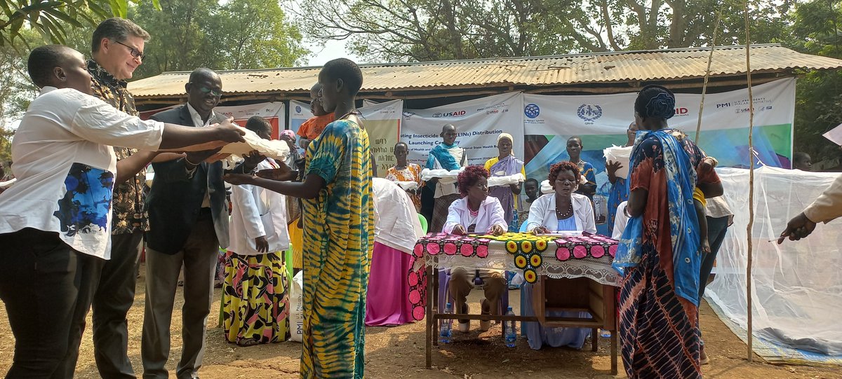 U.S. President's Malaria Initiative (PMI) on Twitter "These bed nets will save lives by