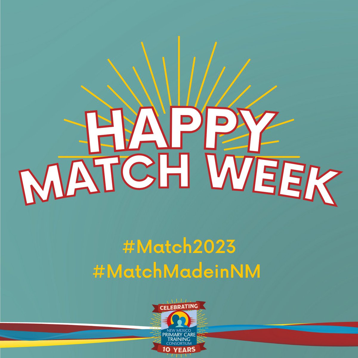 Happy Match Week and congratulations to all who matched! We can't wait to find out who'll be joining us in New Mexico!

#Match2023 #MatchWeek #MatchMadeinNM