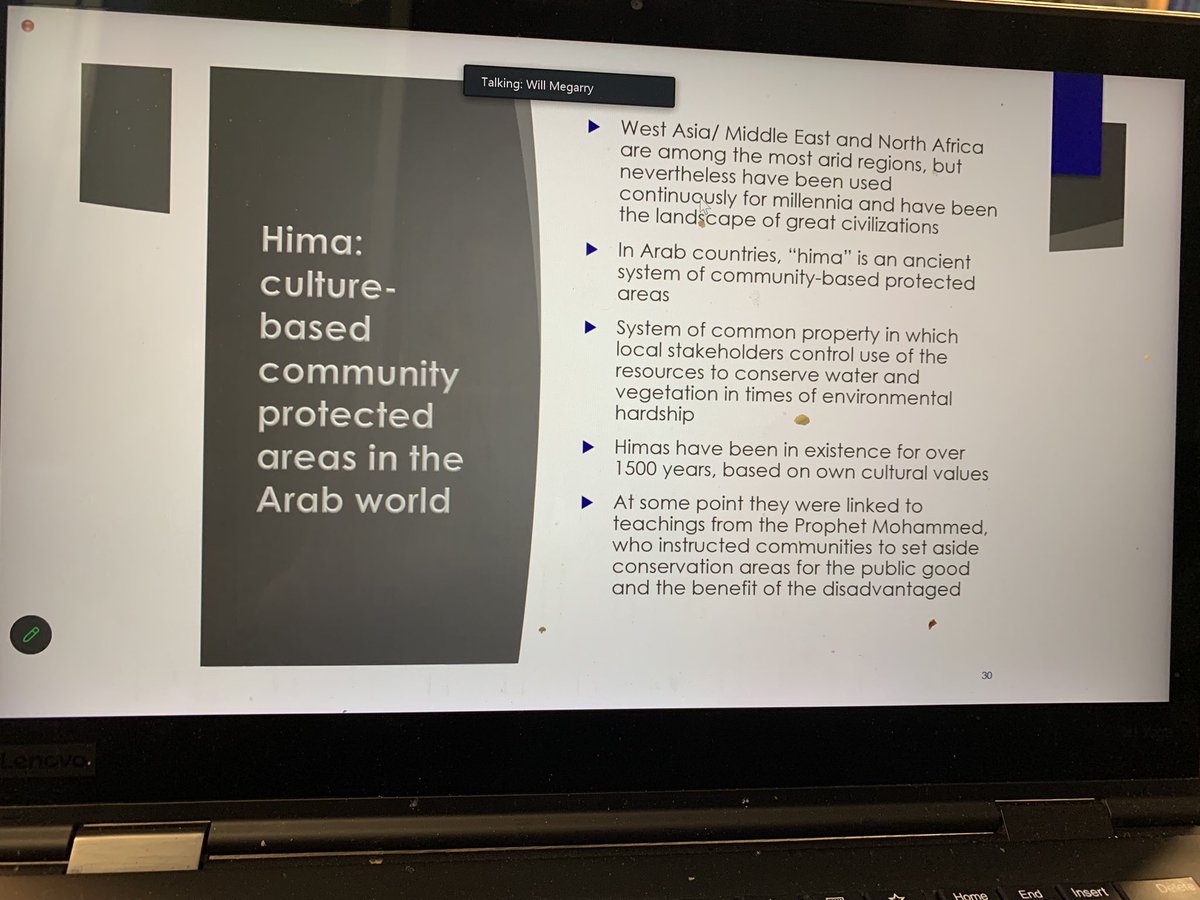 At the 1st meeting of #PreservingLegaciesProject, Haifaa Abedalhaleem of @PNTJordan & Marlon Martin, Ifugao Rice Terraces, share views on values, people and nature, and ancestor wisdom as frames for climate action. 
#HeritageAdaptsToClimate 
#ClimateHeritage