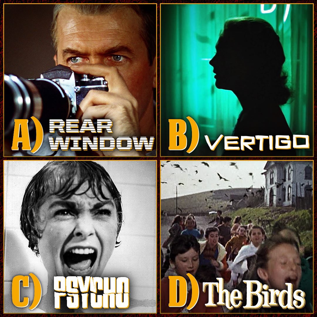 In celebration of yesterday’s #NationalHitchcockDay, which Hitchcock masterpiece is your favorite?