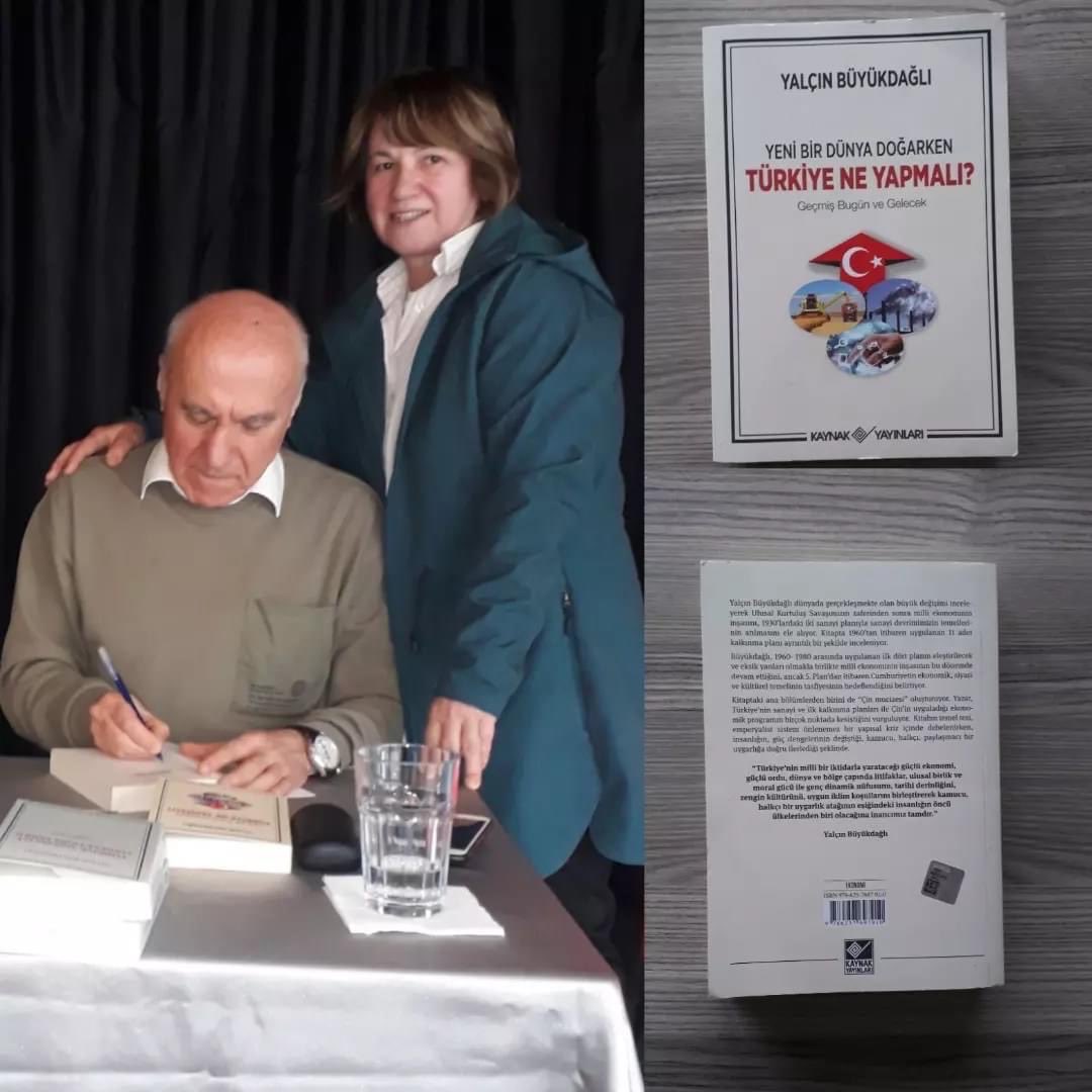 Vatan Partisi Kadıköy İlçesinde. Kitap tanıtım ve imza toplantısı Kızkardeşim Asuman’la.