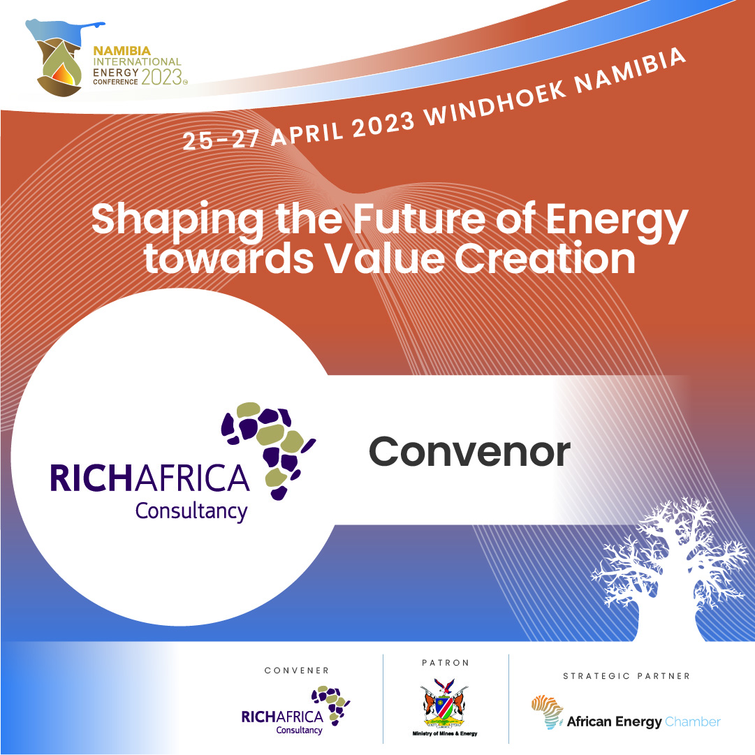 2/2 stakeholders and industry leaders to discuss and shape the future of energy in Namibia and beyond. For more information and to register go to nieconference.com

#EnergyForEconomicGrowth #SustainableEnergySolutions #SustainableImpact #EnergyAccess #AfricanEnergy