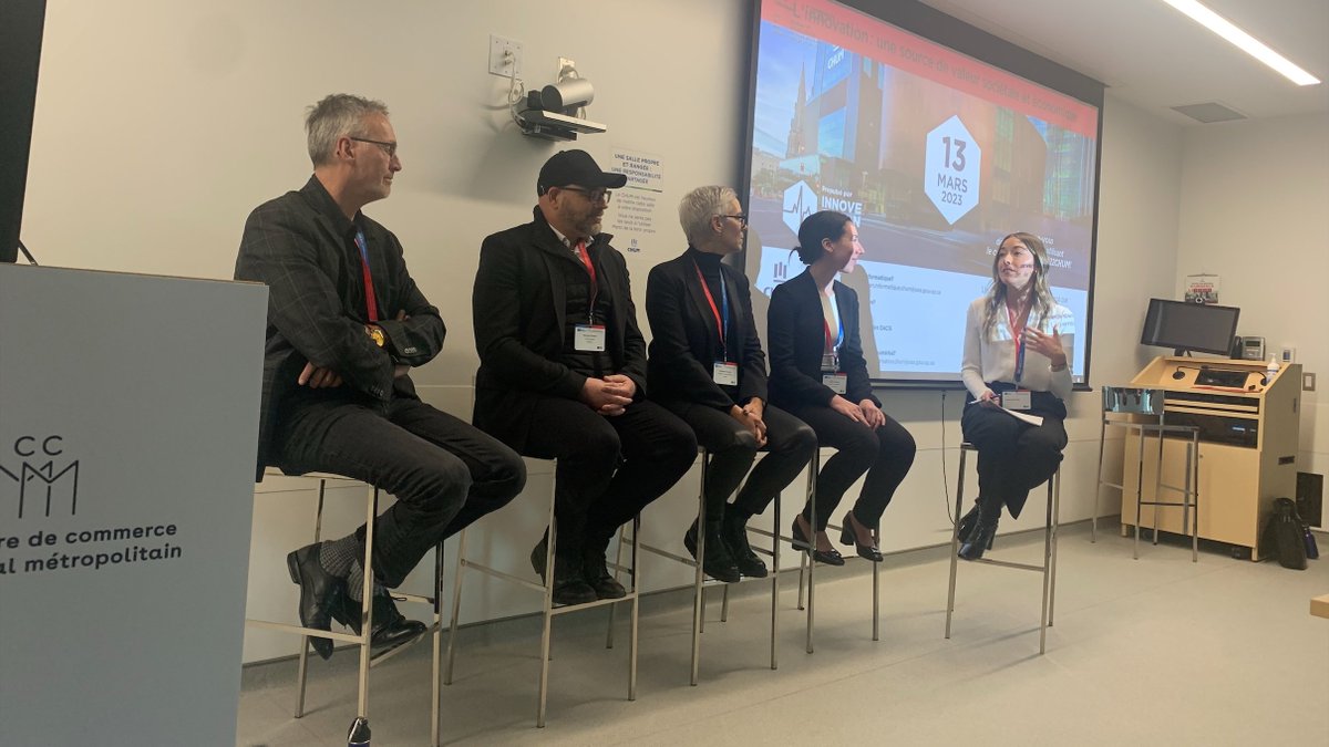 INNOVE-ACTION <a href="/chumontreal/">CHUM</a> par #CCMM x <a href="/QISMtl/">Quartier de l'Innovation en Santé</a> | Ça se poursuit : 
➖Universités et entreprises : une synergie gagnante
➖Accéder au milieu réel du système de la santé
➖Propriété intellectuelle : saisir les occasions d'affaires
➖C’est bien beau d’innover… Comment y arriver?
