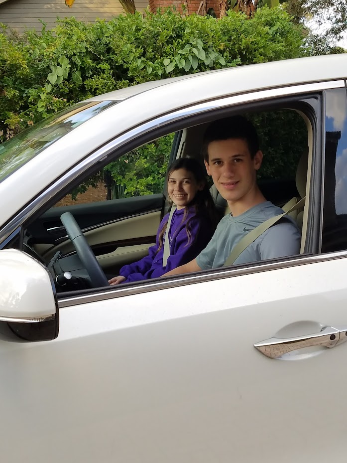 fred_guttenberg's tweet photo. Looking through old photos &amp; found this of Jaime excitedly driving with my son the day he got his license in 2016.  This week, Florida will pass legislation that will lead to more victims of gun violence &amp; photos of broken families like mine.  They just don't want you to know. https://t.co/JiIgd4mkEr