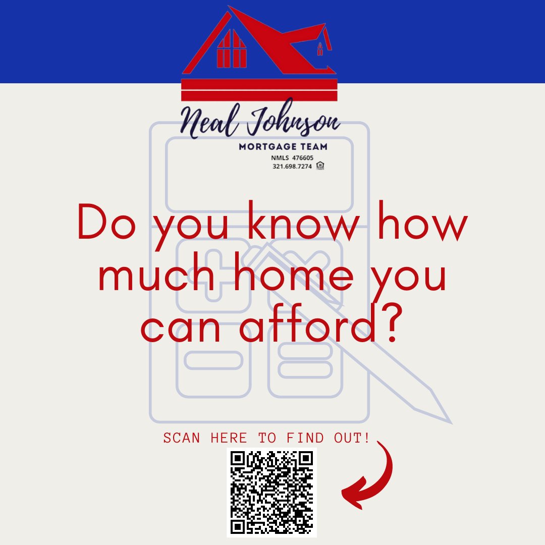 NTJ_Legacy's tweet photo. Ready to become a homeowner? The first step is figuring out how much home you can afford. Consider your income, expenses, and desired down payment to get an idea. 
#NealJohnsonMortgageTeam
#homeownership #affordability #budgeting https://t.co/twUs32x7OT