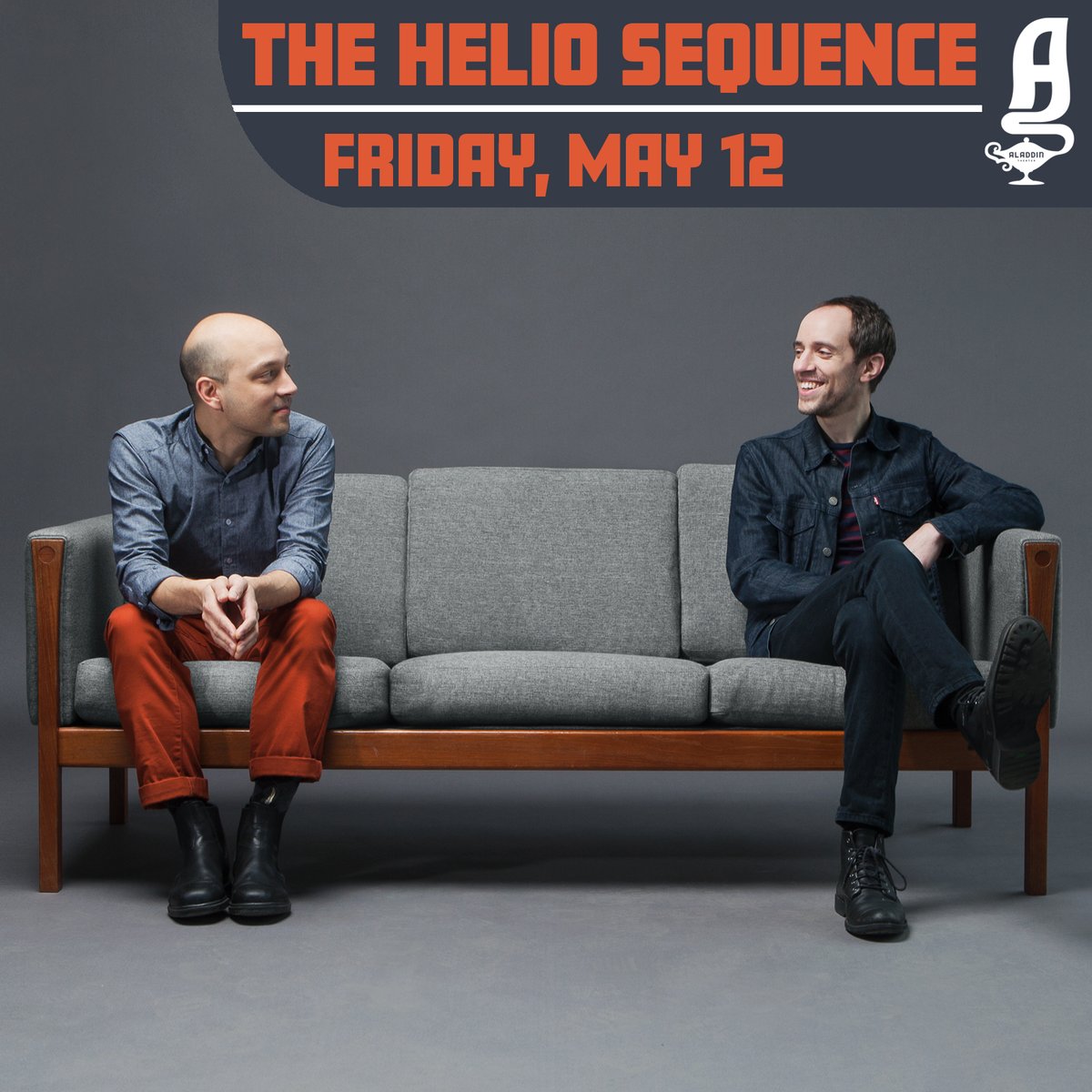 JUST ANNOUNCED: <a href="/HelioSequence/">The Helio Sequence</a> at <a href="/aladdintheater/">Aladdin Theater</a> - May 12th, 2023!

The Portland, OR based indie-rock band/production duo visits LIVE!

Pre-Sale: Thursday, March 16th at 10am PST
(Password: TRUEWEST)
On Sale: Friday, March 17th at 10am PST
🎟️ bit.ly/Helio2023