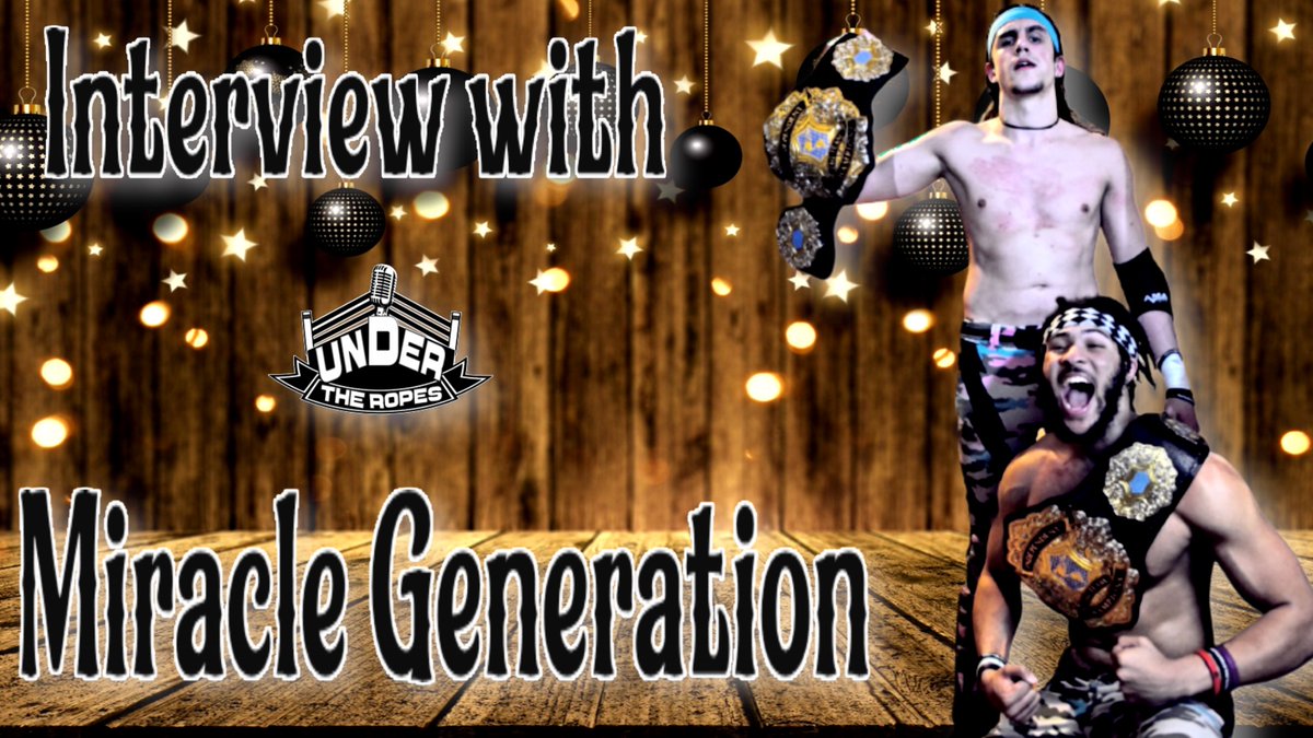 🚨LIVE🚨

Under The Ropes - Episode #216 "Interview with Miracle Generation "

Link: youtube.com/watch?v=bWEyT-…

#Wrestling #RT #WrestlingCommunity #IWC #TagTeam #IWTVTagTeamChampions