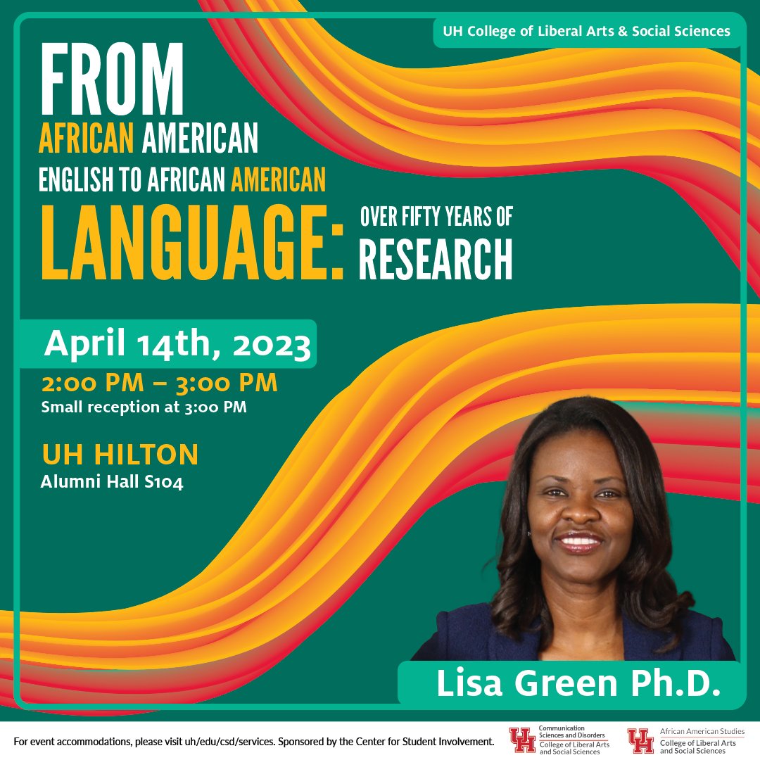 From African American English to African American Language
April 14th
#africanamerican
#africanamericanenglish
#africanamericanlanguage
#universityofhouston