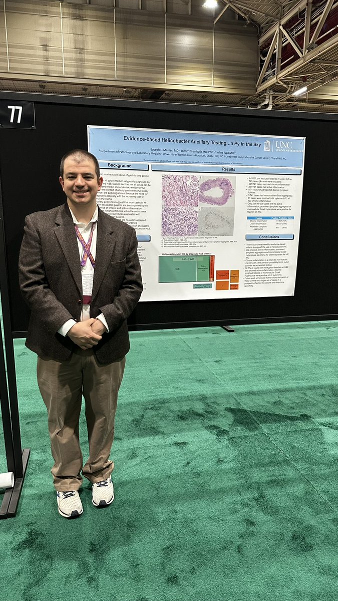 So honored to present my research at the Stowell-Orbison session this morning! Thanks for all the great discussions, #USCAP2023!