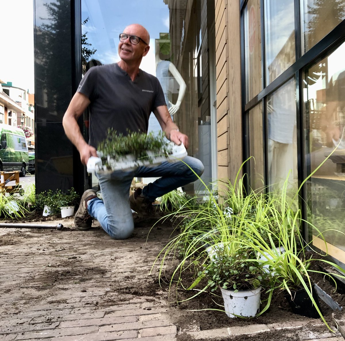 🌱 Daar zijn we super blij mee! 💚 #geveltuintjes #Barneveld