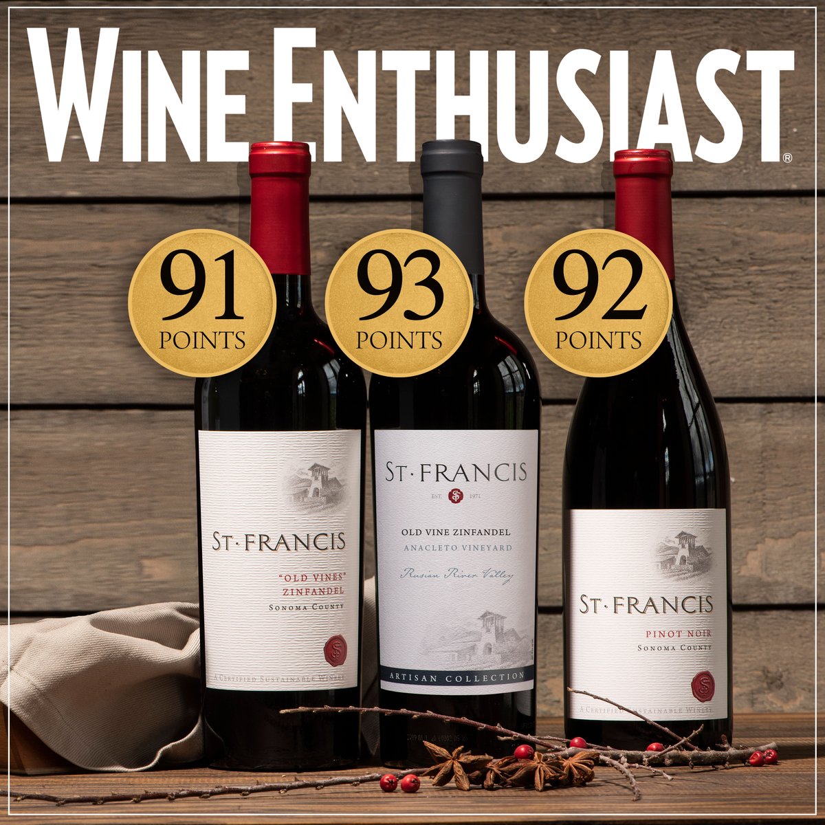 info@stfranciswinery.com tweet media
