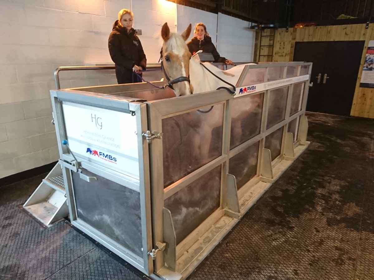 SignsXGrantham's tweet photo. Something a little different today as we fitted graphics to a therapeutic water treadmill for rehabilitating horses. #bespoke #signage #solutions #grantham #newark #boston #bourne #spalding https://t.co/EEJMF6co3P