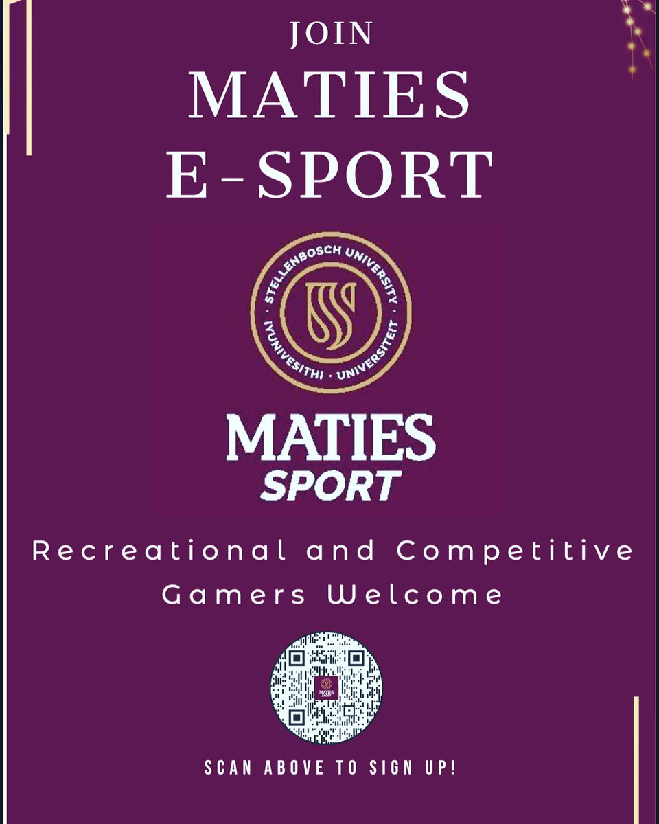 Maties Esport tweet media