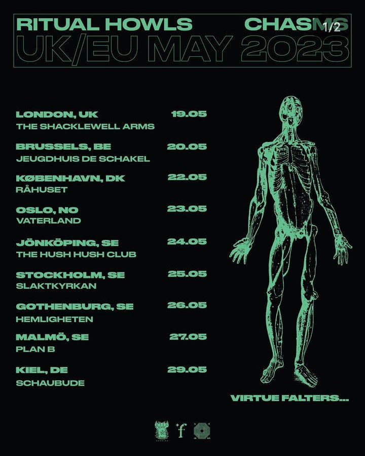 Ritual Howls

European Tour in May 2023.

#RitualHowls 🕶️🖤🌃🎸✨