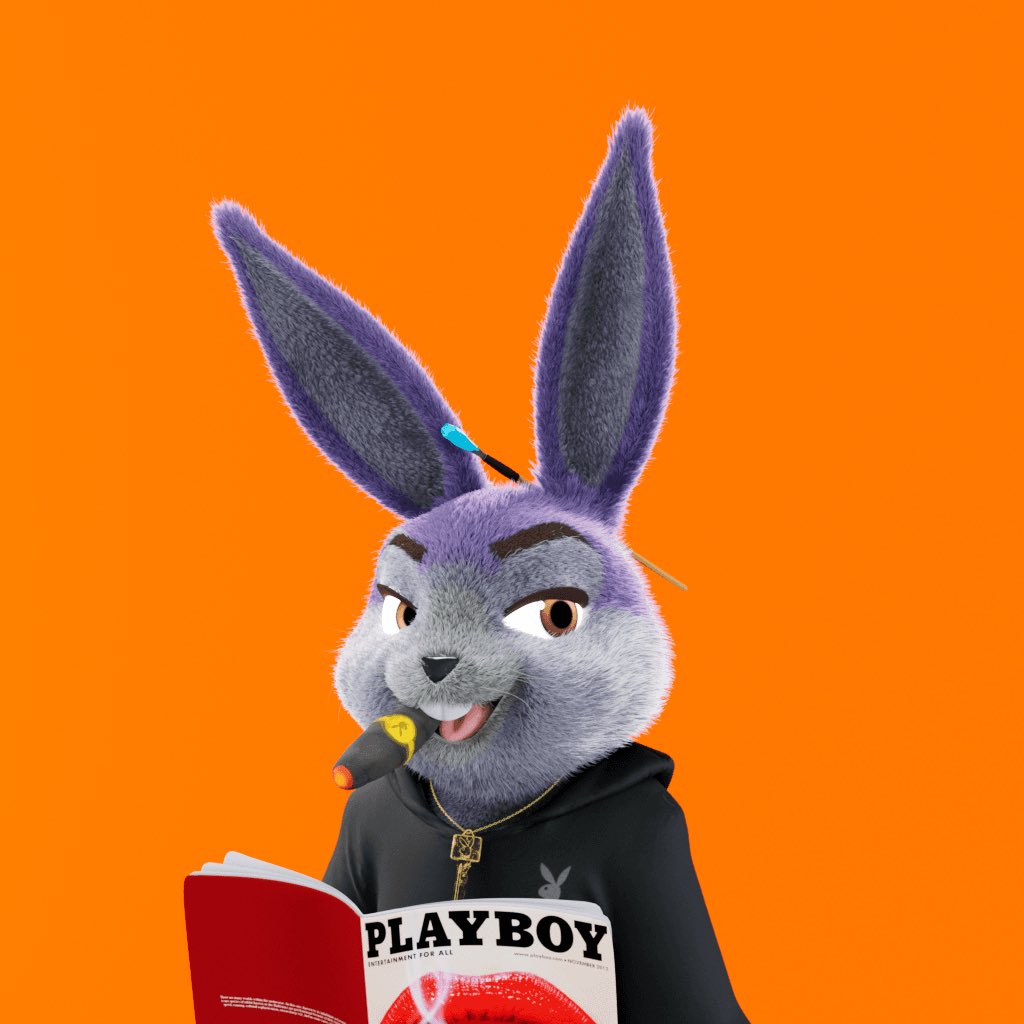 Team_Dombek's tweet image. Great NEWS! 
@Playboy is bringing back its epic magazine in digital form. Soon, we'll have fresh reading material for our #Rabbitars @PlayboyNFTS . Sending love to the stunning @AmandaCerny ;-)