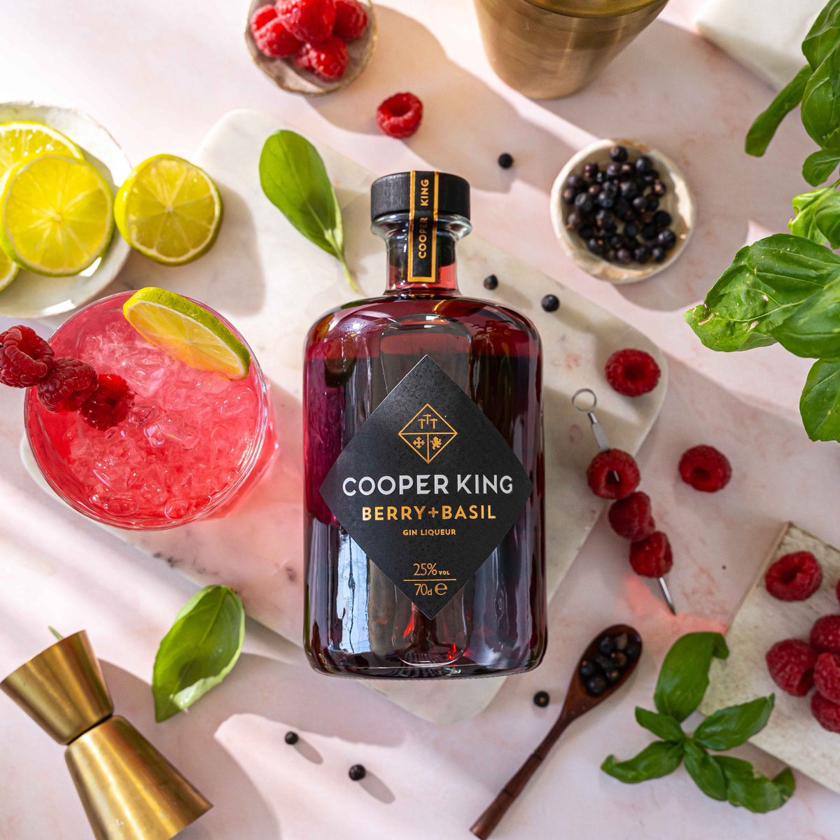 • CHARITY • We've expanded our work with charity @ydmt. For every bottle of Berry + Basil Liqueur or Black Cardamom Vodka that you buy, we'll restore 1m2 of UK wildflower habitat. Why? Because we believe drinking good spirits needn’t cost the Earth. bit.ly/CKDshop.