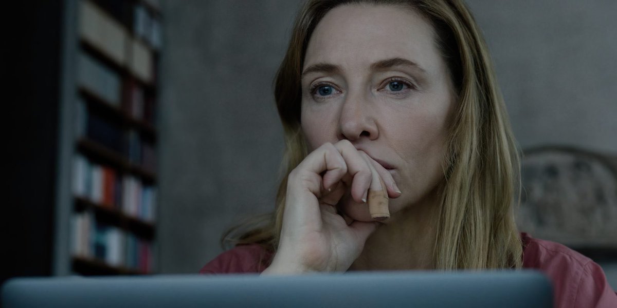 filmprcris's tweet photo. I’m not being hyperbolic when I say Cate Blanchett in TÁR gives probably my favorite female performance of the last ten years https://t.co/S7IYvBUXwZ