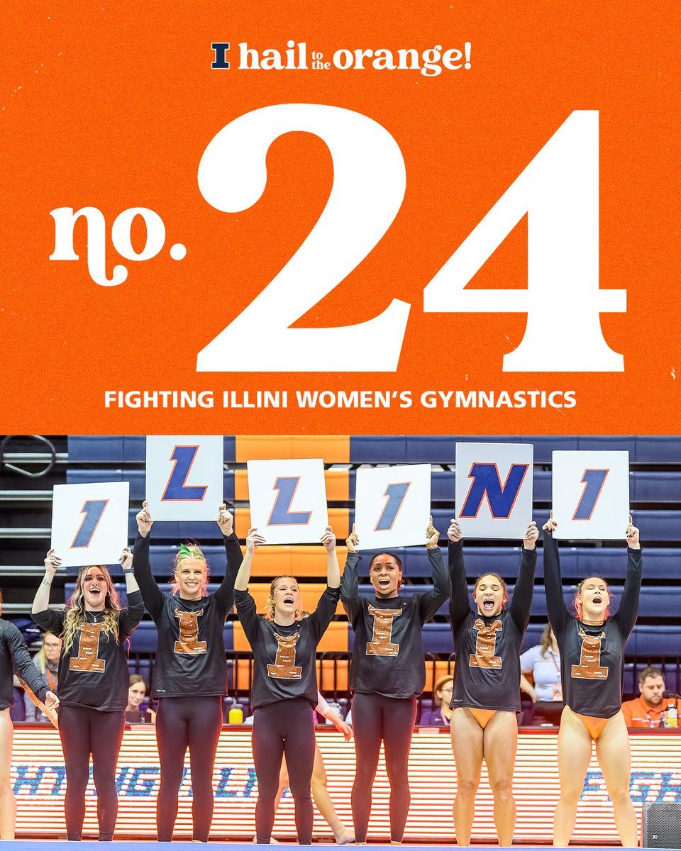 IlliniWGym's tweet photo. Not done yet. 

#Illini // #HTTO https://t.co/7ejpglvZUI