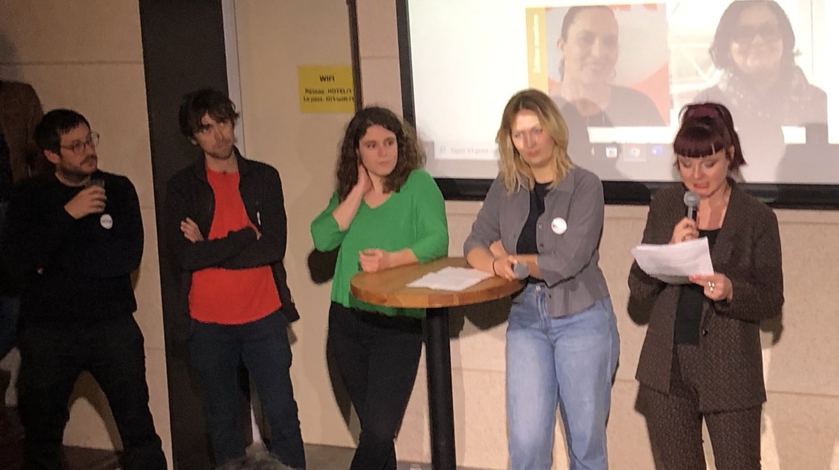Soirée de soutien : l'équipe de <a href="/Rue89Lyon/">Rue89Lyon</a> défend son modèle de journalisme local d'enquête, "une information sans compromis, qui n'appartient qu'à ses lecteurs ".
Une belle promesse ! Soutien total ✊🏼
Abonnons-nous : rue89lyon.fr/soutenir/