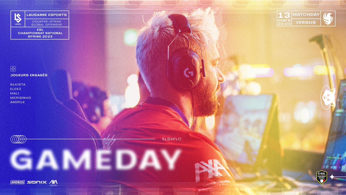 eLS | Lausanne-Sport Esports (@lausanneesports) on Twitter photo 💣 | #CSGO
Notre grand début dans le #ESLCN 🇫🇷 c'est ce soir 🔥
Entrée en matière pour nos suisses face à des pointures de l'esports #CSGO 🔫
🆚 <a href="/FalconsEsport/">Falcons Esports</a>
🕘 20H00
📢 ONE CLUB ONE CANTON 🔥
#AllezLausanne #OneClickAhead 💣 | #CSGO
Notre grand début dans le #ESLCN 🇫🇷 c'est ce soir 🔥
Entrée en matière pour nos suisses face à des pointures de l'esports #CSGO 🔫
🆚 <a href="/FalconsEsport/">Falcons Esports</a>
🕘 20H00
📢 ONE CLUB ONE CANTON 🔥
#AllezLausanne #OneClickAhead