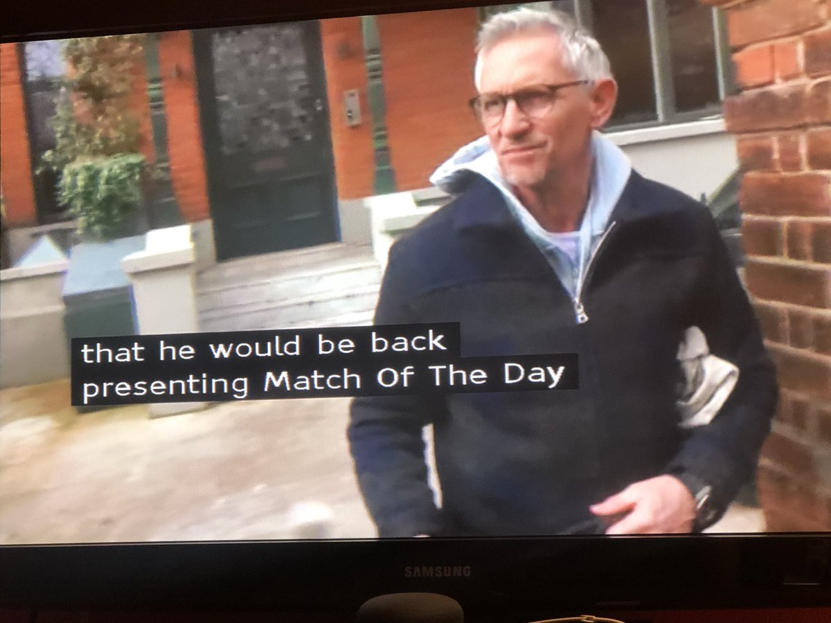 BernardMcEldown's tweet photo. Really hope that the media now leave #garylinaker and his family alone.
Must be stressful to have the press pack lay siege on your home for several days!
@BBCNews https://t.co/DjeCkG74DS