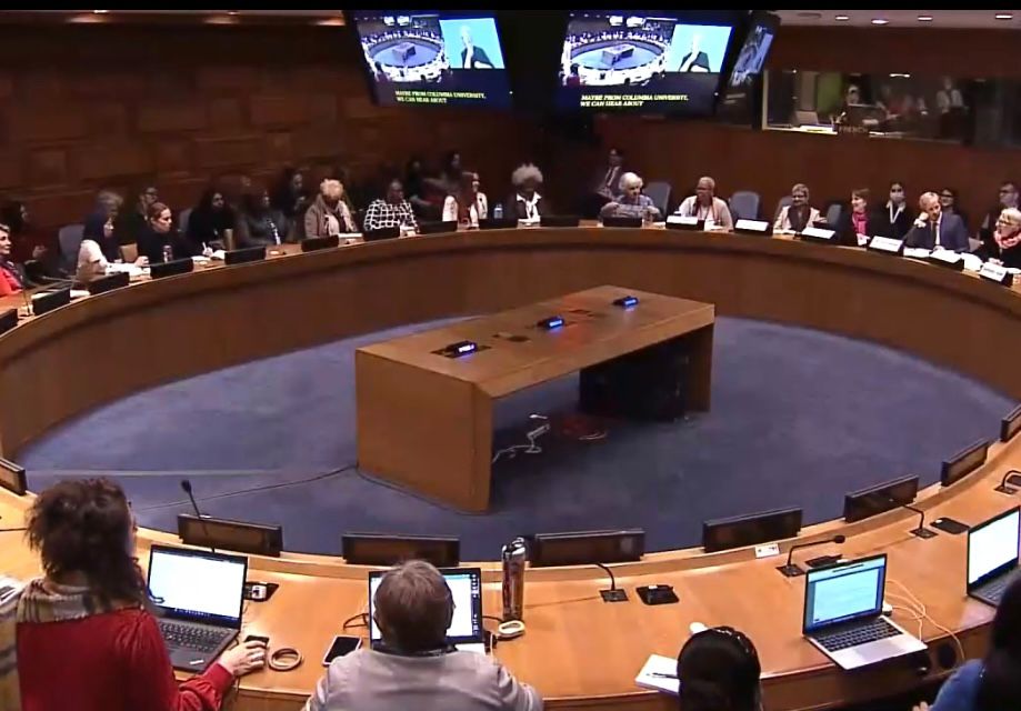EuroLesbianCon's tweet photo. We need to dismantle patriarchal systems hindering gender equality! Well-resourced feminist grassroots orgs with full LBTI women & nonbinary persons involvement are key to the movement against pushback. #UNCWS @ @UN_Women Action Coalition 4 #GenerationEquality event #pushforward https://t.co/rT5GOajgQE