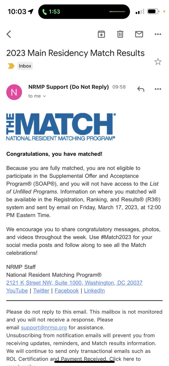Cannot begin to explain how much I have learned in this process, most importantly never to give up, humbled to say I matched Anesthesia #gasgang #anesthesia #match2023 <a href="/TheNRMP/">NRMP®</a> <a href="/ASALifeline/">ASA®</a>