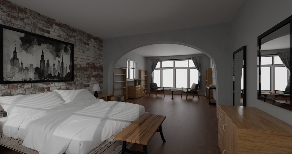 holyclickstudio's tweet photo. What do you think of the first view of the project?
This room is optimized for VR viewing. Ask any question you need! 
...
https://t.co/HGmeljLXCC
#3dartwork #3dartist #blender #viz #infoarchitecture #arquitectura #render #renderlovers #render3d #holyclick https://t.co/uMczLkrK33