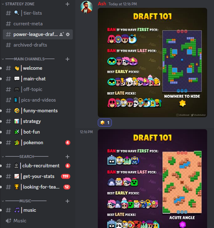 If brawl stars has a discord server and all the brawlers are the