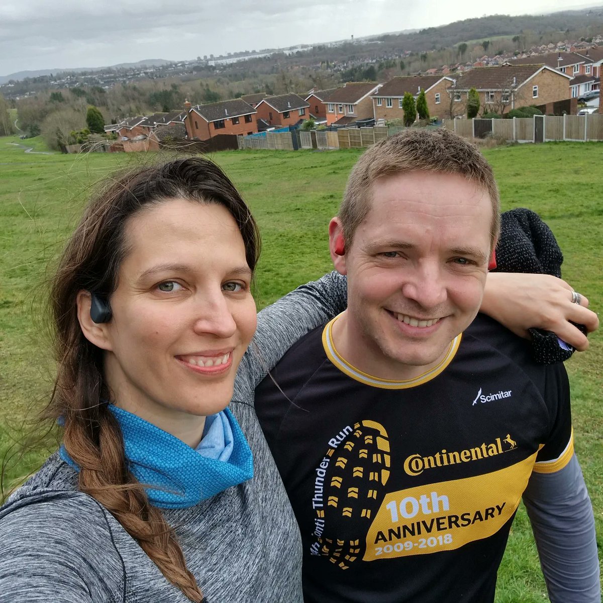 Blowing away the cobwebs with the hubster! An hours run as part of his marathon training after he finished his night shift for @WMFSFallingsP Back to @BCLivingMuseum for me tomorrow so Wednesday is our next run day! #MondayMotivation