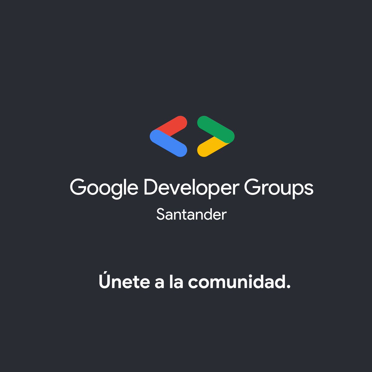 GdgSantander's tweet photo. ¡Hola comunidad de desarrolladores de
Santander! ¿Estás interesado en la tecnología de
Google? Entonces, ¡este es el lugar para ti!
Únete a nosotros y descubre todo lo que nuestra
comunidad tiene para ofrecer.
#GDGSantander #GoogleDeveloperGroup
#DesarrolladoresSantander https://t.co/HBLIVdVH6h