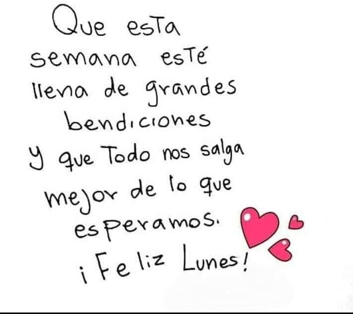Lunes con " L"  de Las mejores cosas están por venir.
Buenas tardes!!🌸🌻🌼
#ChávezDelMundo 
<a href="/Vencedora_7/">VencedoraSiempre</a> <a href="/VerdadAz/">La Verdad AZ</a> <a href="/Vientosuaveaya/">Vientosuaveyapacible</a> <a href="/AveFeliz11/">Mary J.</a> <a href="/Mile93_/">Mileidy</a> <a href="/blanca95038439/">blanca</a> <a href="/chande5035/">chande</a> <a href="/CarmenMarian_/">Marian</a> <a href="/reveron_plazola/">Carlos José Reveron Plazola</a> <a href="/EGMorenoR/">Esio Moreno</a> <a href="/Esther94672614/">☕🏆MargotGar🇻🇪 💜</a> <a href="/Rickette21/">Ricky</a> <a href="/LuisaIIIII5/">🌹🦋 LUISA 🦋🌹</a>