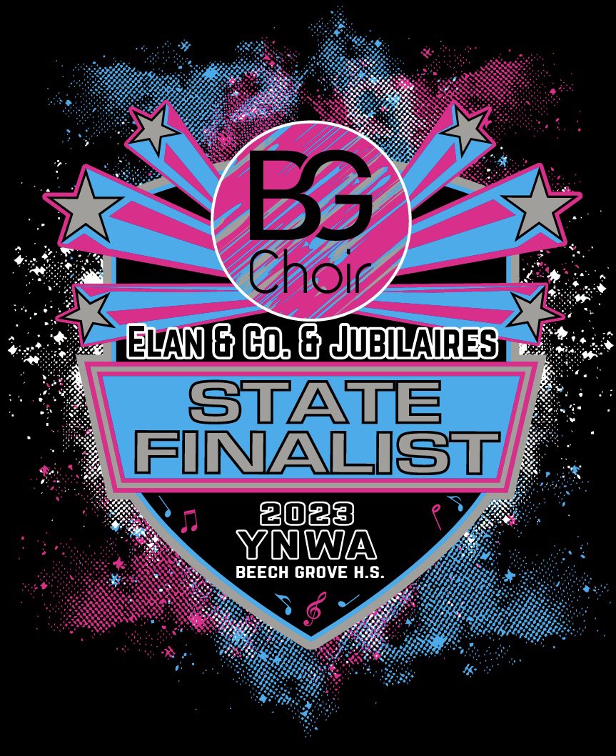 Want to commemorate our students qualifying for the ISSMA State Show Choir Finals?

Get your official State Finalist shirts here: beechgrovechoir23.itemorder.com/shop/sale/

This is a very short sale and the store must close at noon tomorrow so that the shirts can be delivered on Friday!