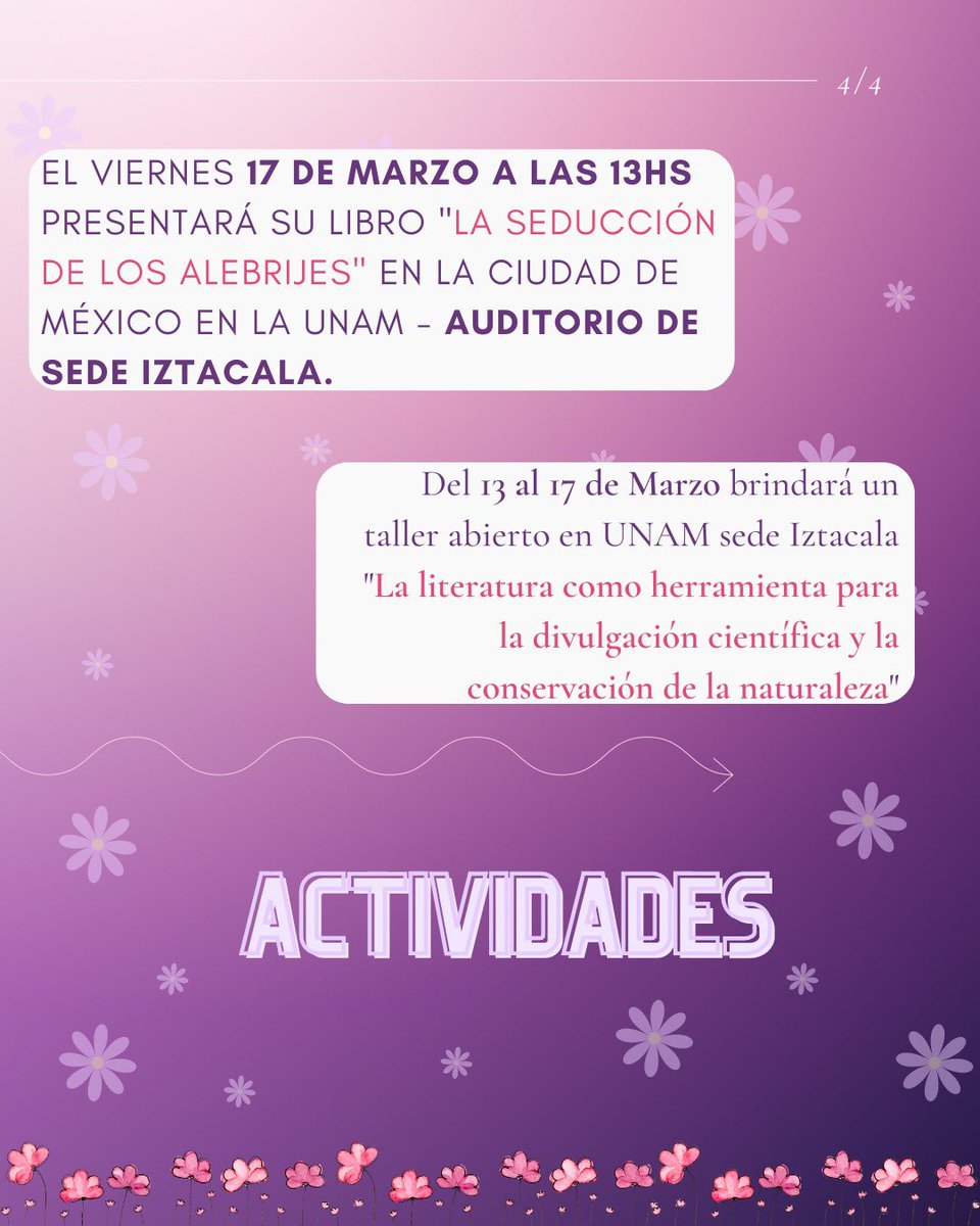 Les presentamos a Sofía Lis Llopiz, escritora argentina que actualmente se encuentra de visita en México. No saben las ganas que tenemos de escucharla y compartir su trabajo 💜