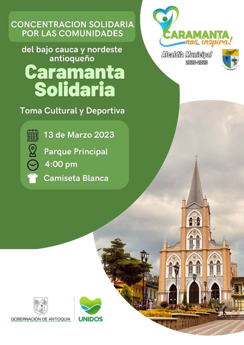 Nos vemos en el Parque. Antioquia #UNIDA