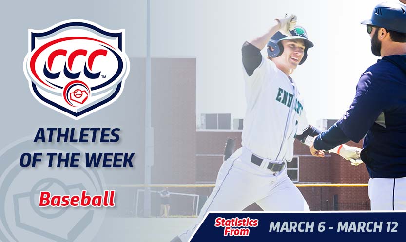 #CCCBASE | Caleb Shpur had a great week for <a href="/ECGulls/">Endicott Athletics</a> as they earned three non-conference victories. He batted .500/.625/1.600 with four of his five hits going for extra bases. He had three HR and 3B and was named Player of the Week.

READ: cccathletics.com/sports/bsb/202…

#d3baseball