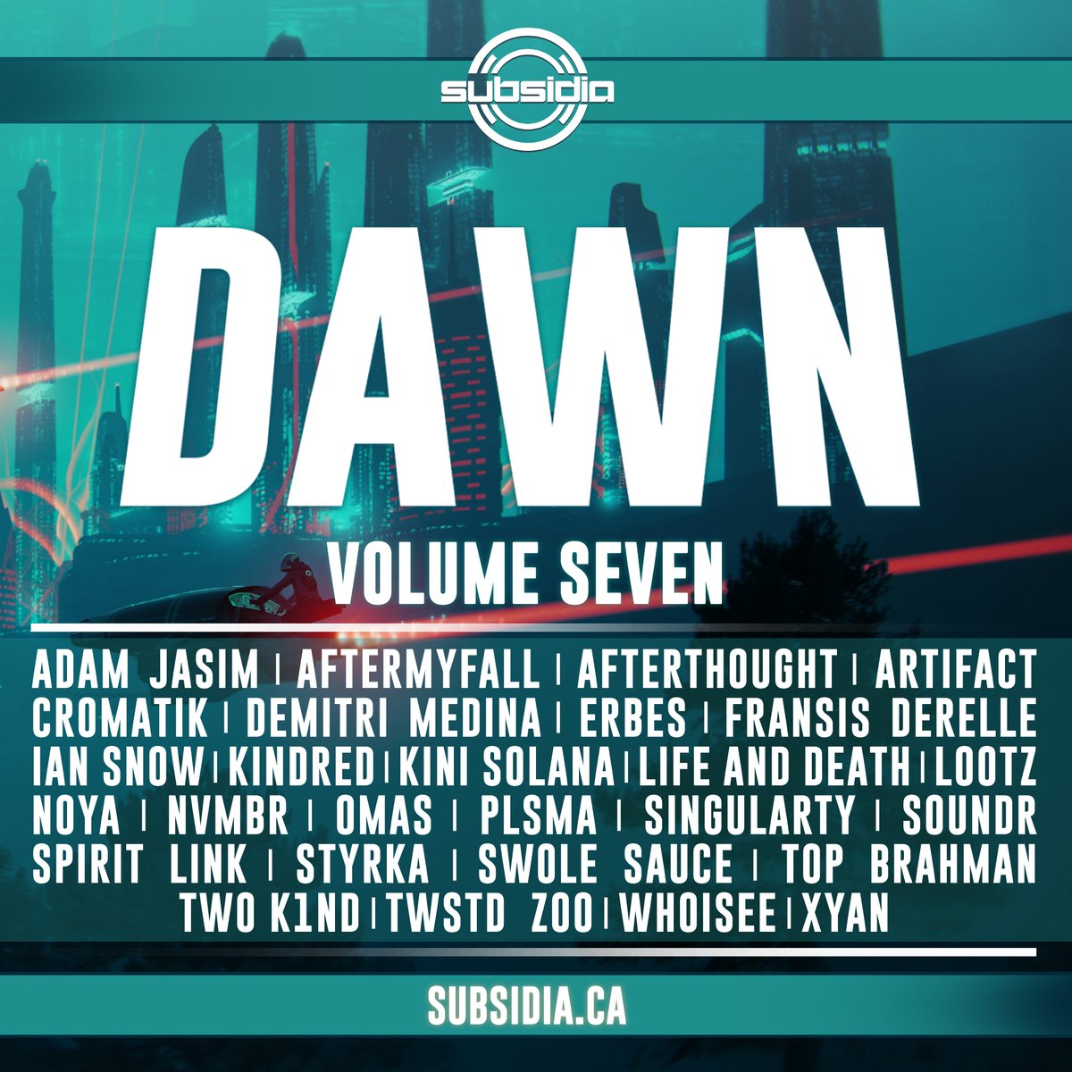 Dawn returns this Wednesday with Volume 7! This mesmerizing blend of melodic bass and heavy beats will leave you spellbound ✨