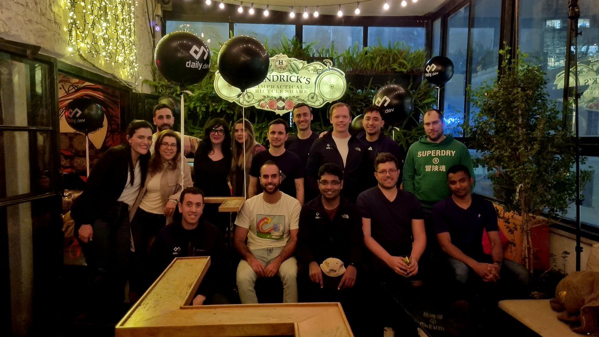 FrancescoCiull4's tweet photo. The @dailydotdev team 👾

@sshanzel 
@Sabselvam071091 
@TsahiMatsliah 
@DailyDevTips1 
@idoshamun 
@NimrodKramer 
@Ravid_Levi 
@DaphnaGiniger 
@tomeredlich
 
and more... https://t.co/fM6Add1xbU