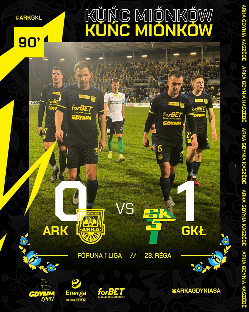 Arka Gdynia tweet media
