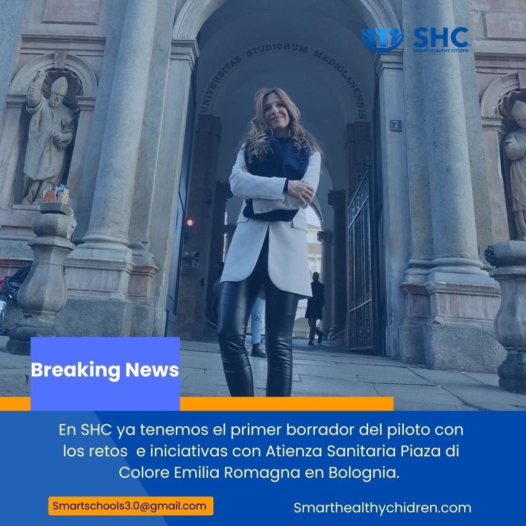 AznarRomera's tweet photo. Nuestra colaboración con el distrito de salud Emilia Romagna en Bolonia y Milán nos dejará grandes trabajos de investigación y una implantación en vías de desarrollar en Bolognia gracias a Dra Pietro y aval ONU por estos avances. #Shc_europe https://t.co/ywFyAbBlis