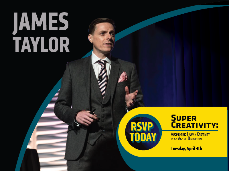 In less than a month, local #FamilyBusinesses will have the chance to unlock the creative potential within their teams. 

RSVP today, to join us at a keynote & workshop by @JamesTaylor_me, a world renowned speaker.
wichita.edu/super-creativi…

We look forward to seeing you there!