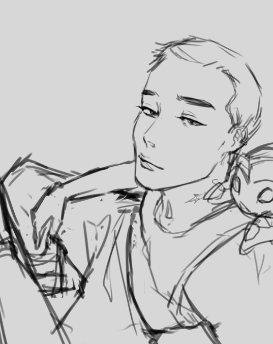 indulgent wip between commissions ;d 
