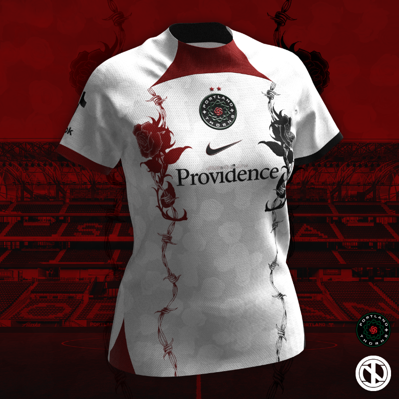 designfootball's tweet photo. This somewhat #ThatKit-y (in a good way, and not that much) Portland Thorns FC concept shirt by @designedbyONI and entered into last week's Kit of the Week stage is, with the other entries, on the voting page:
https://t.co/Koq5MJpTeS
#PortlandThorns #ThornsFC #NWSL #KOTW