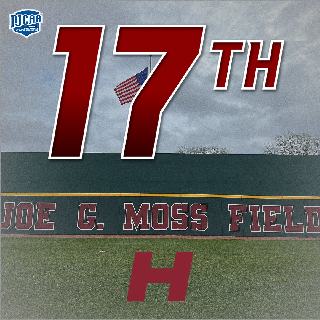 Eagles come in at #17 in Week 1 of the <a href="/NJCAABaseball/">NJCAA Baseball</a> Poll. 

That sets up a #17 vs #13 matchup this Wednesday in Ellisville.
